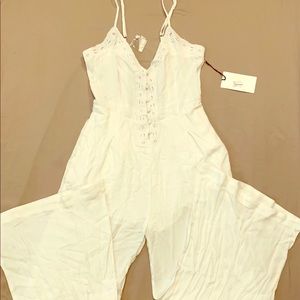 BRAND NEW white romper
